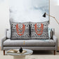Nigeria Traditional Coral Bead Attire Pillow Cover African Tribal Element Wild Animal Skins