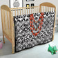 Nigeria Traditional Coral Bead Attire Quilt African Tribal Element Wild Animal Skins