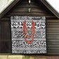 Nigeria Traditional Coral Bead Attire Quilt African Tribal Element Wild Animal Skins