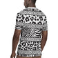 Nigeria Traditional Coral Bead Attire Rugby Jersey African Tribal Element Wild Animal Skins