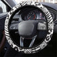 Nigeria Traditional Coral Bead Attire Steering Wheel Cover African Tribal Element Wild Animal Skins