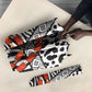 Nigeria Traditional Coral Bead Attire Umbrella African Tribal Element Wild Animal Skins