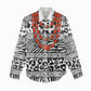 Nigeria Traditional Coral Bead Attire Women Casual Shirt African Tribal Element Wild Animal Skins