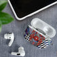 Nigeria Traditional Coral Bead Attire AirPods Case Tribal African Style
