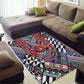 Nigeria Traditional Coral Bead Attire Area Rug Tribal African Style