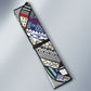 Nigeria Traditional Coral Bead Attire Auto Sun Shade Tribal African Style