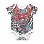 Nigeria Traditional Coral Bead Attire Baby Onesie Tribal African Style