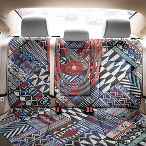 Nigeria Traditional Coral Bead Attire Back Car Seat Cover Tribal African Style