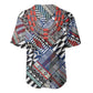 Nigeria Traditional Coral Bead Attire Baseball Jersey Tribal African Style