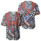 Nigeria Traditional Coral Bead Attire Baseball Jersey Tribal African Style