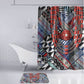 Nigeria Traditional Coral Bead Attire Bathroom Set Tribal African Style