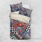 Nigeria Traditional Coral Bead Attire Bedding Set Tribal African Style