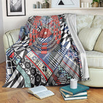 Nigeria Traditional Coral Bead Attire Blanket Tribal African Style