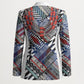 Nigeria Traditional Coral Bead Attire Blazer Tribal African Style