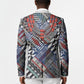 Nigeria Traditional Coral Bead Attire Blazer Tribal African Style