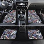 Nigeria Traditional Coral Bead Attire Car Mats Tribal African Style