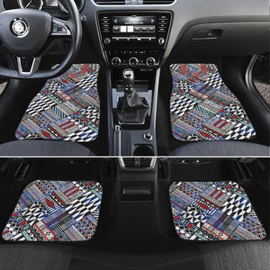 Nigeria Traditional Coral Bead Attire Car Mats Tribal African Style