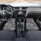 Nigeria Traditional Coral Bead Attire Car Mats Tribal African Style