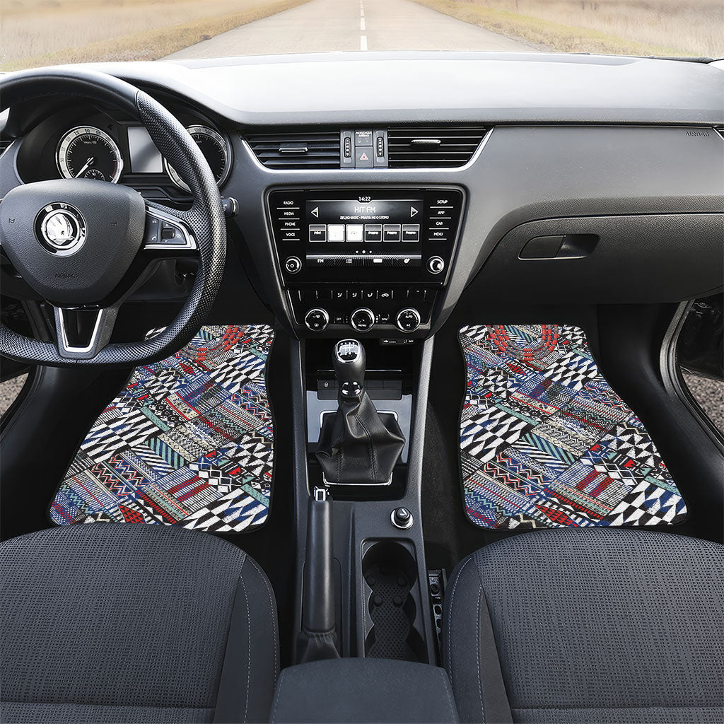 Nigeria Traditional Coral Bead Attire Car Mats Tribal African Style