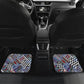 Nigeria Traditional Coral Bead Attire Car Mats Tribal African Style