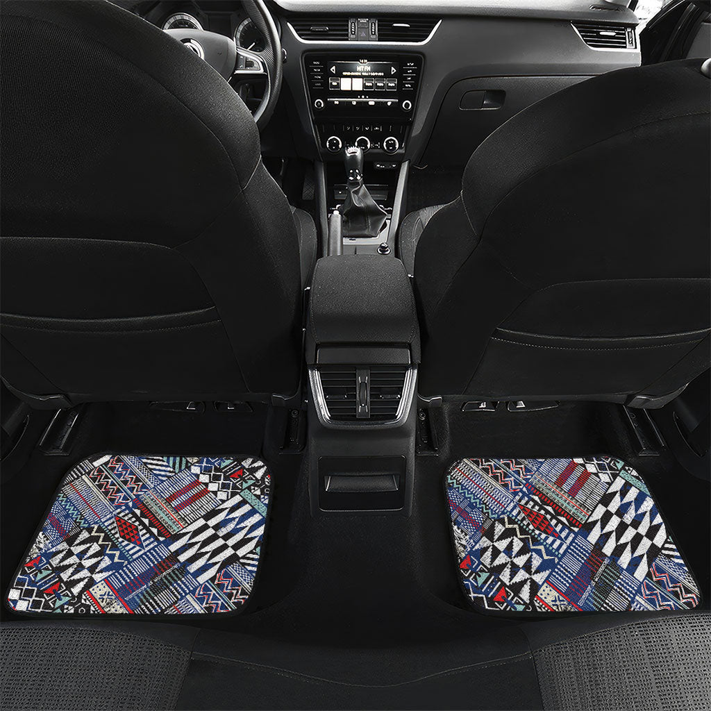 Nigeria Traditional Coral Bead Attire Car Mats Tribal African Style