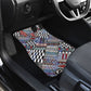 Nigeria Traditional Coral Bead Attire Car Mats Tribal African Style