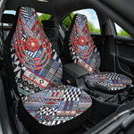 Nigeria Traditional Coral Bead Attire Car Seat Cover Tribal African Style