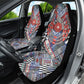 Nigeria Traditional Coral Bead Attire Car Seat Cover Tribal African Style