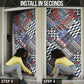 Nigeria Traditional Coral Bead Attire Door Cover Tribal African Style