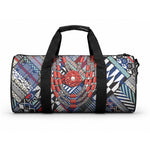 Nigeria Traditional Coral Bead Attire Duffle Bag Tribal African Style