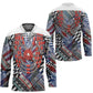 Nigeria Traditional Coral Bead Attire Hockey Jersey Tribal African Style