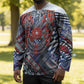 Nigeria Traditional Coral Bead Attire Hockey Jersey Tribal African Style