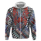 Nigeria Traditional Coral Bead Attire Hoodie Tribal African Style