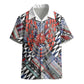 Nigeria Traditional Coral Bead Attire Kid Hawaiian Shirt Tribal African Style