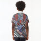 Nigeria Traditional Coral Bead Attire Kid Polo Shirt Tribal African Style