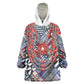 Nigeria Traditional Coral Bead Attire Kid Wearable Blanket Hoodie Tribal African Style