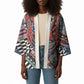 Nigeria Traditional Coral Bead Attire Kimono Tribal African Style