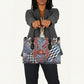 Nigeria Traditional Coral Bead Attire Leather Bag Tribal African Style