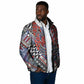 Nigeria Traditional Coral Bead Attire Padded Jacket Tribal African Style