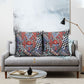 Nigeria Traditional Coral Bead Attire Pillow Cover Tribal African Style