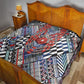 Nigeria Traditional Coral Bead Attire Quilt Tribal African Style