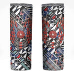 Nigeria Traditional Coral Bead Attire Skinny Tumbler Tribal African Style