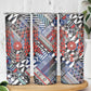 Nigeria Traditional Coral Bead Attire Skinny Tumbler Tribal African Style