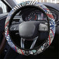 Nigeria Traditional Coral Bead Attire Steering Wheel Cover Tribal African Style