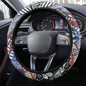 Nigeria Traditional Coral Bead Attire Steering Wheel Cover Tribal African Style