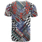 Nigeria Traditional Coral Bead Attire T shirt Tribal African Style