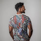 Nigeria Traditional Coral Bead Attire T shirt Tribal African Style