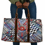 Nigeria Traditional Coral Bead Attire Travel Bag Tribal African Style