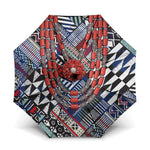 Nigeria Traditional Coral Bead Attire Umbrella Tribal African Style