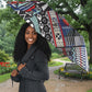 Nigeria Traditional Coral Bead Attire Umbrella Tribal African Style